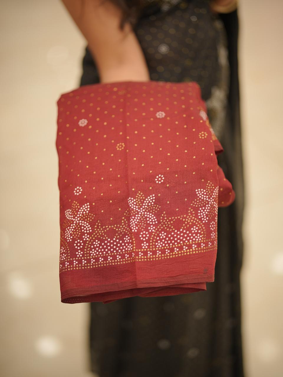 KASHMIRI SILK SAREE M1707 - Image 4