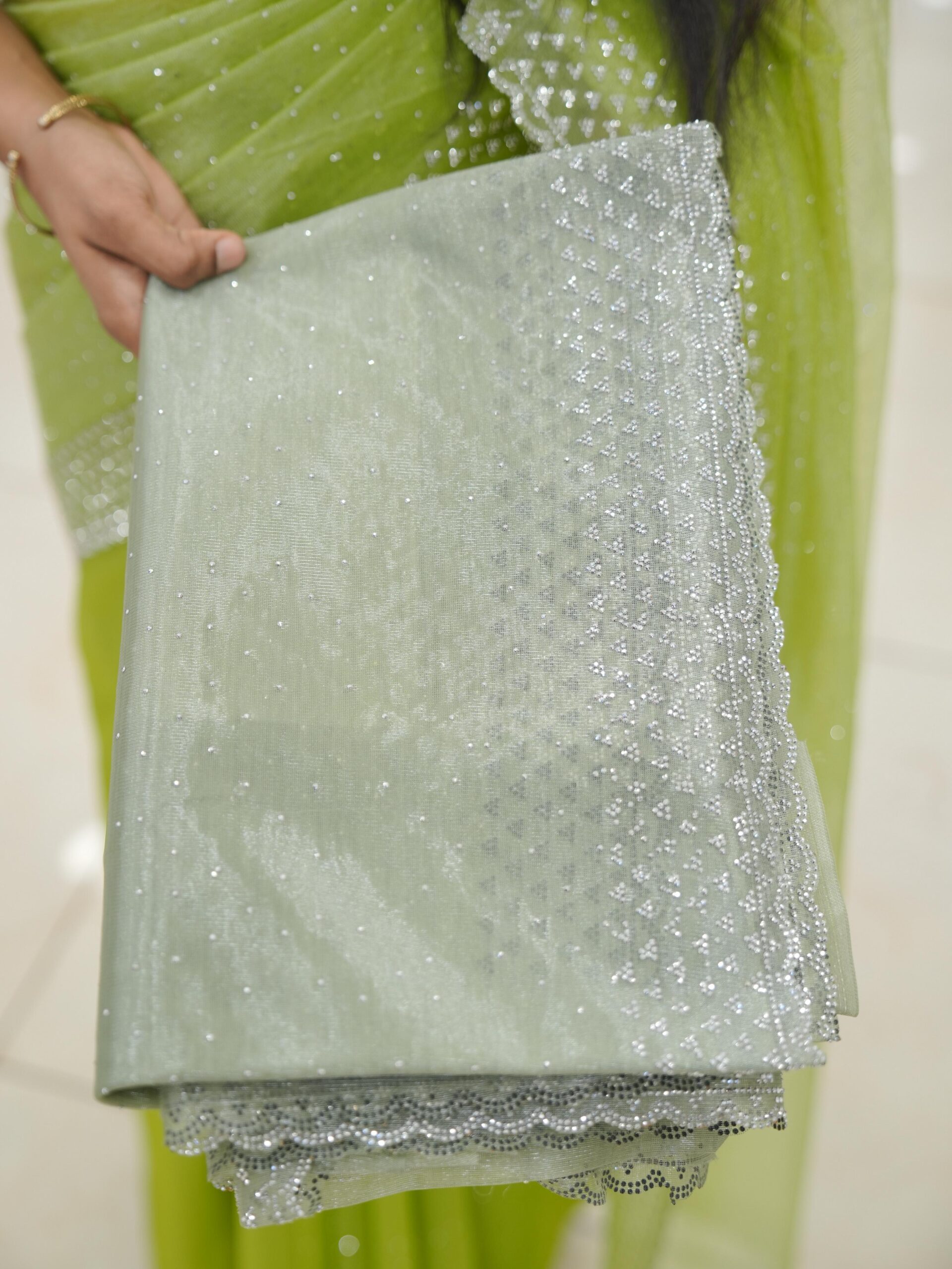 Fancy Saree M1720 - Image 5