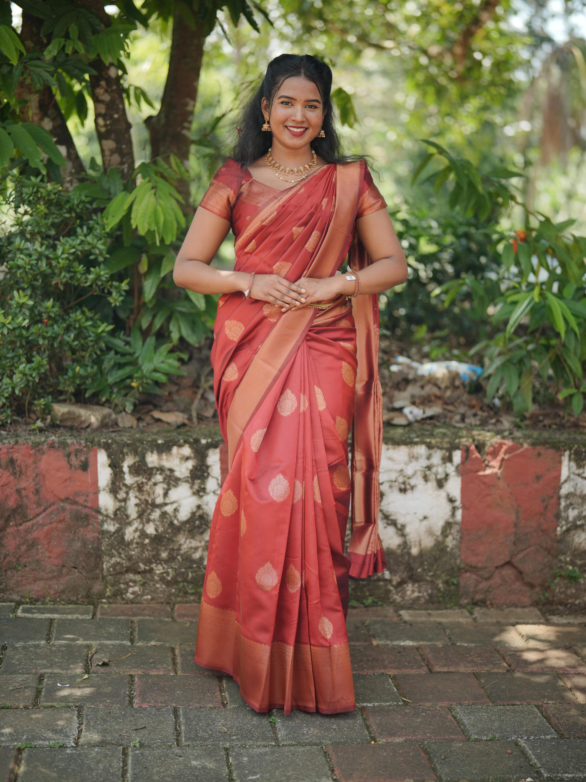 Art Silk Saree M1721 - Image 2