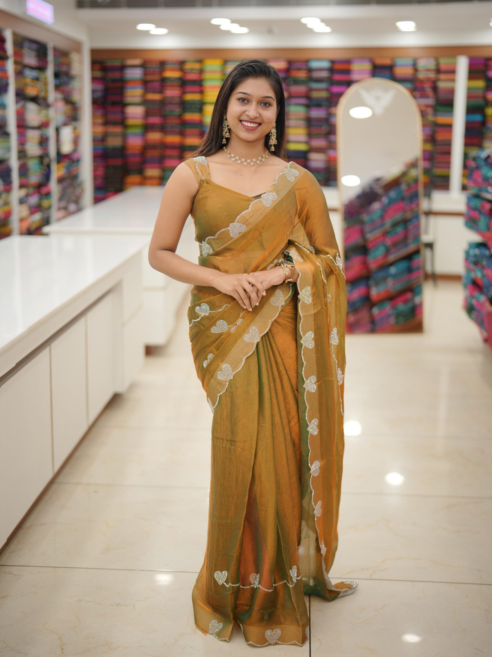 Fancy Saree M1723 - Image 3