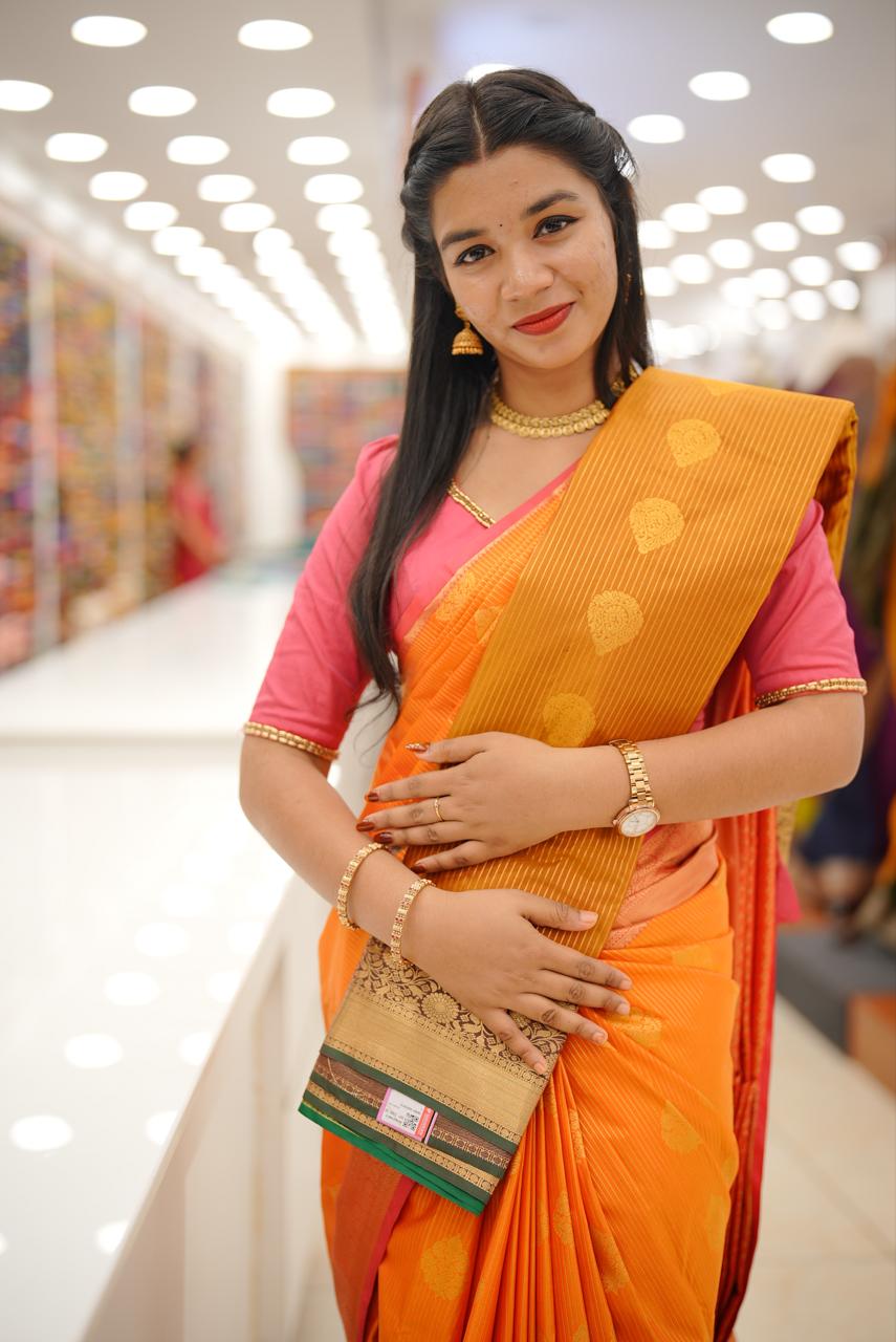 Traditional saree M1726 - Image 6