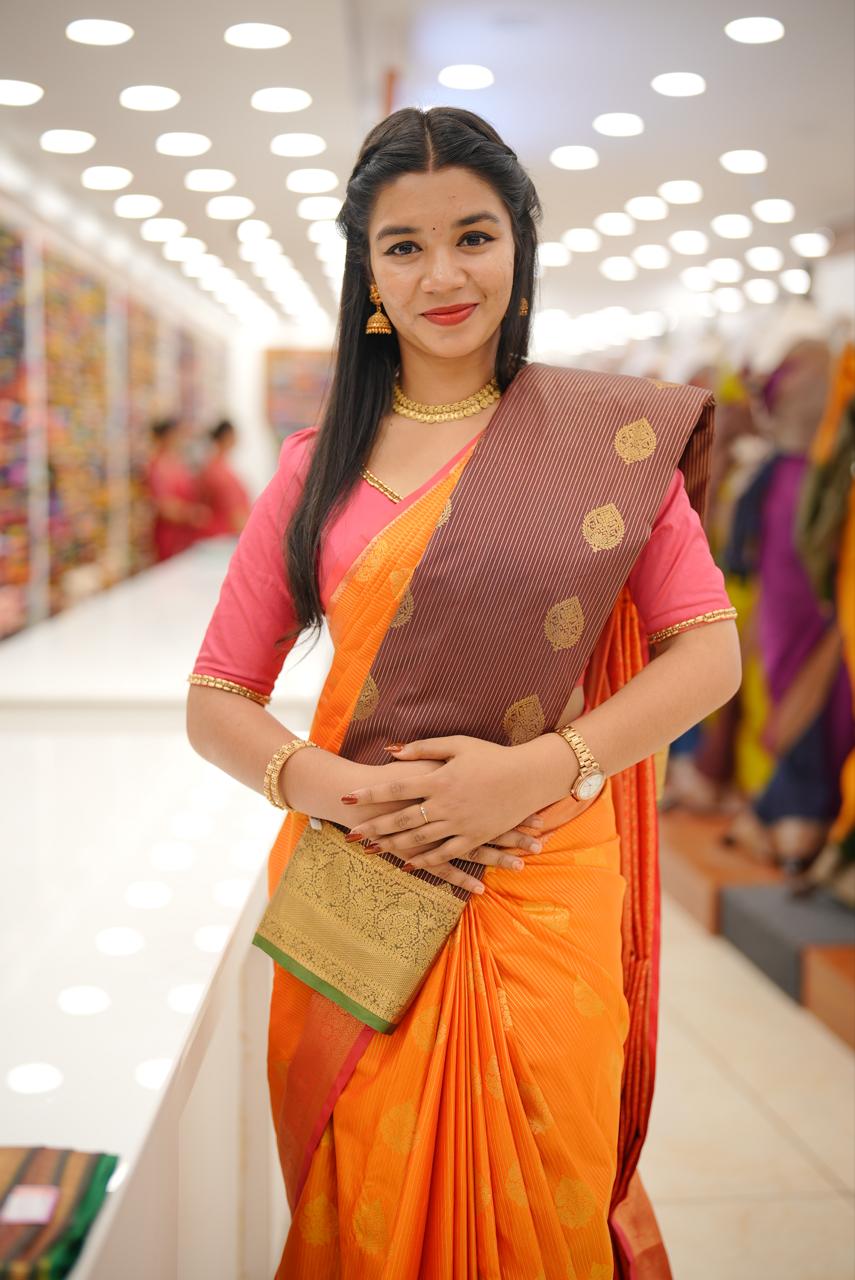 Traditional saree M1726 - Image 5