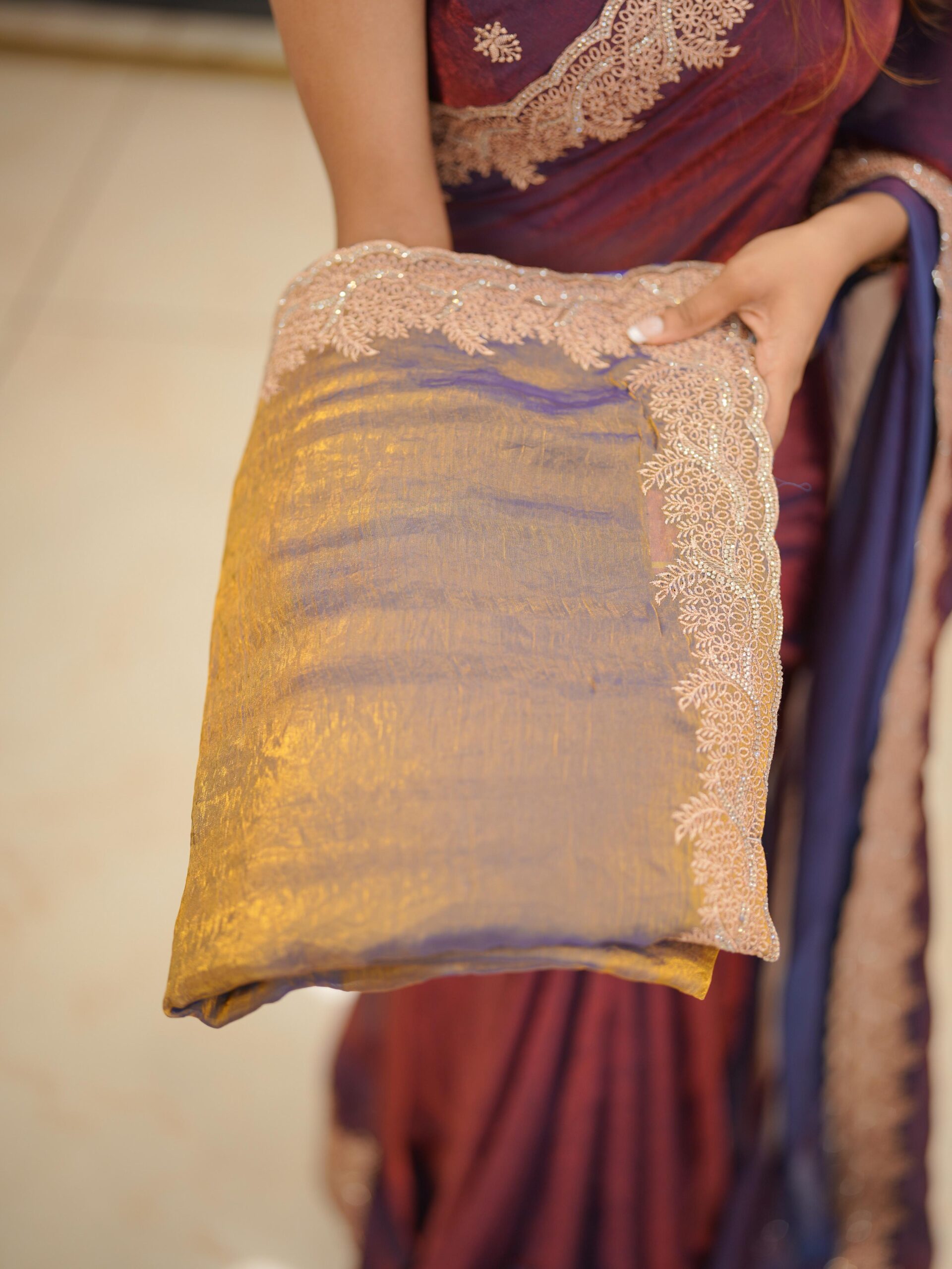 Fancy Saree M1738 - Image 2