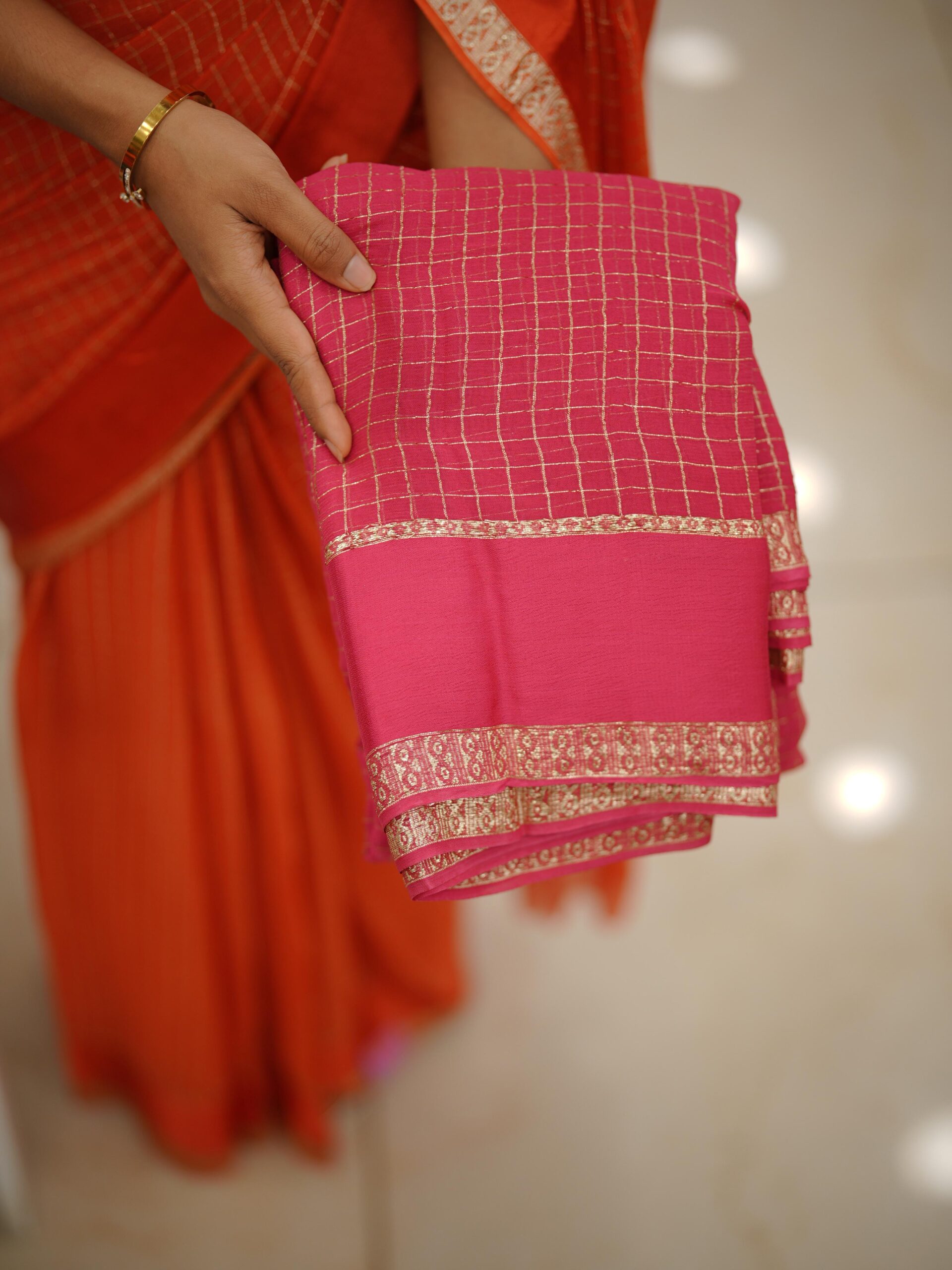 VISCOSE SAREE M1744 - Image 4