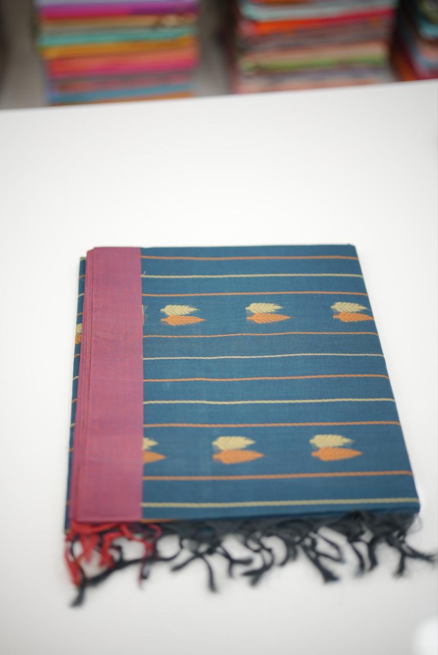 COTTON SAREE M1749 - Image 3