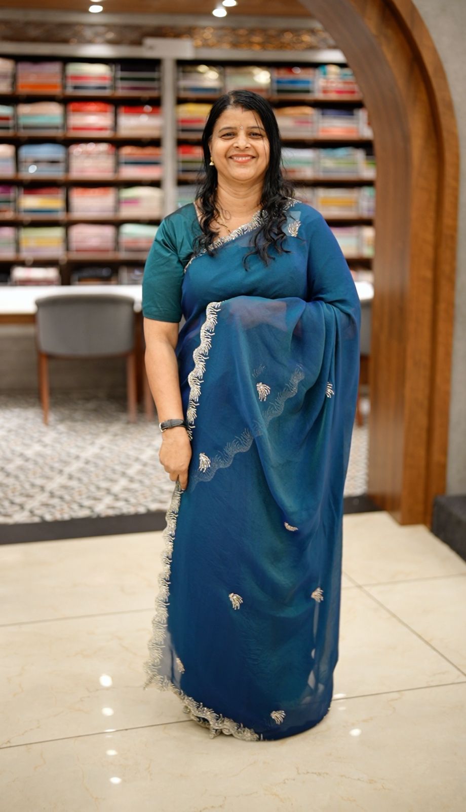 Fancy Saree M1753 - Image 2