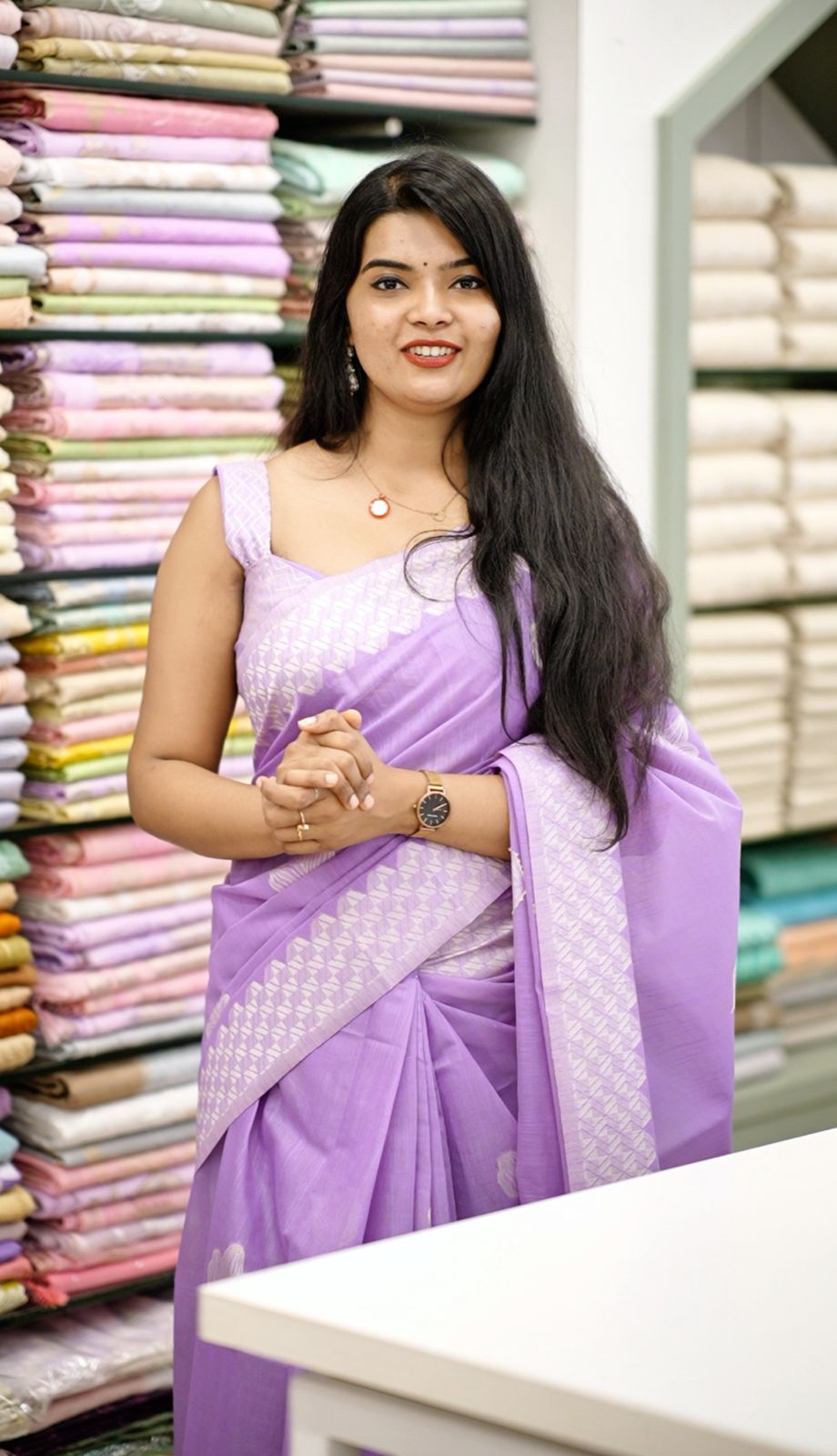 Semi Chanderi M1754