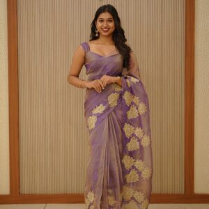Organzo Saree M1755