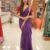 Violet With Maroon