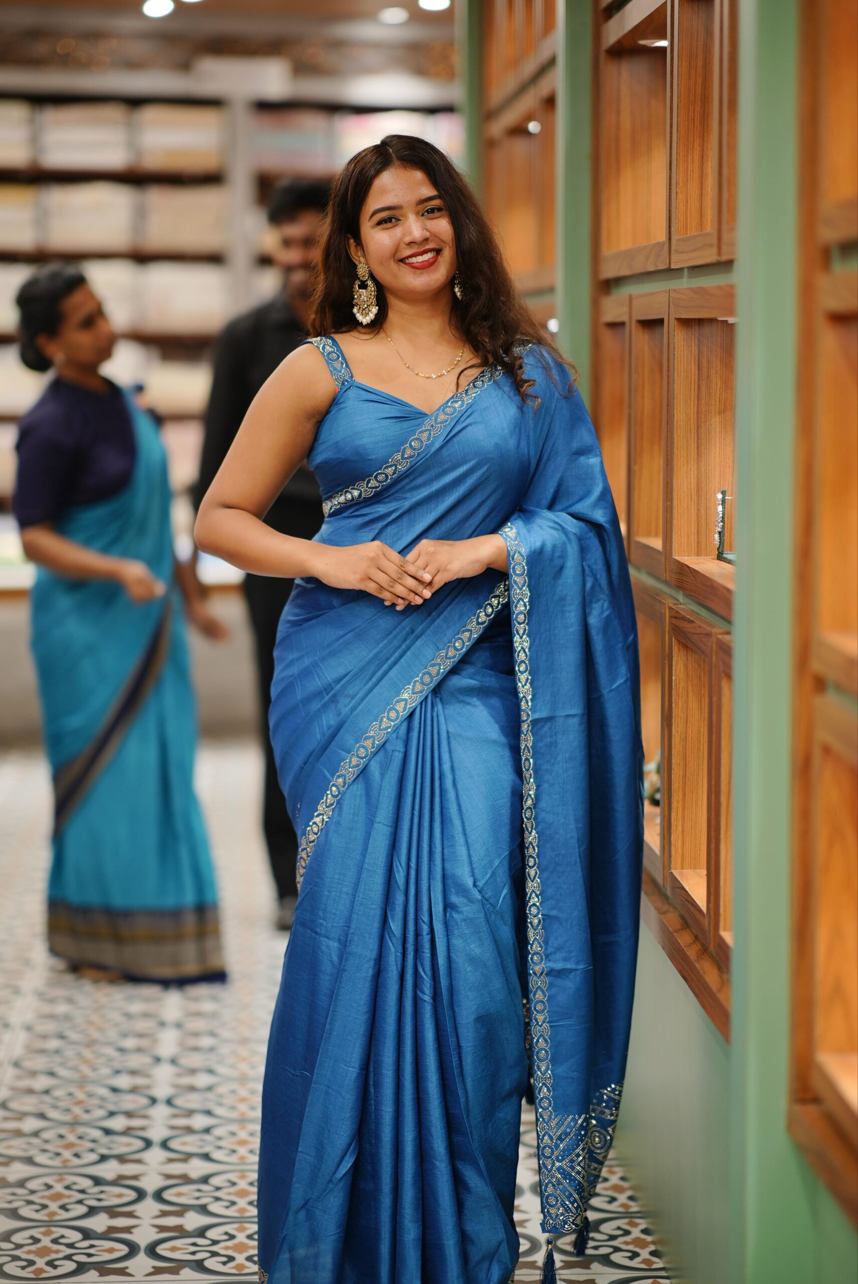 Fancy Saree M1767 - Image 4