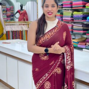 Georgette Saree M1777
