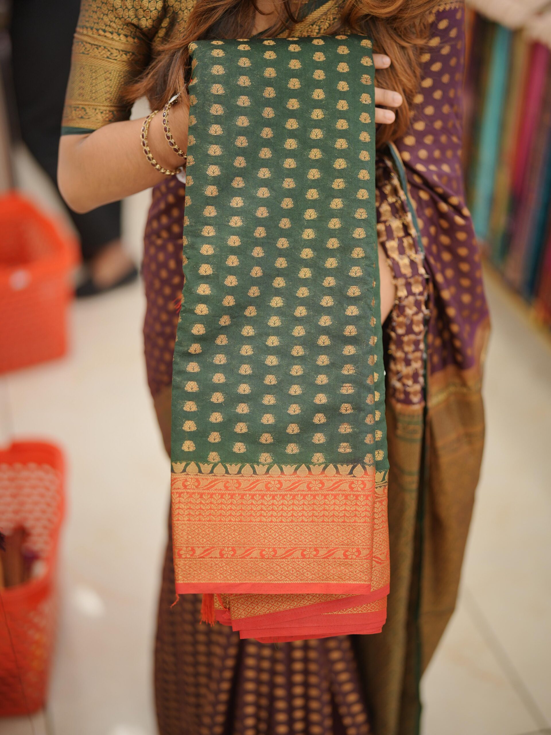 Banarasi saree M1785 - Image 3