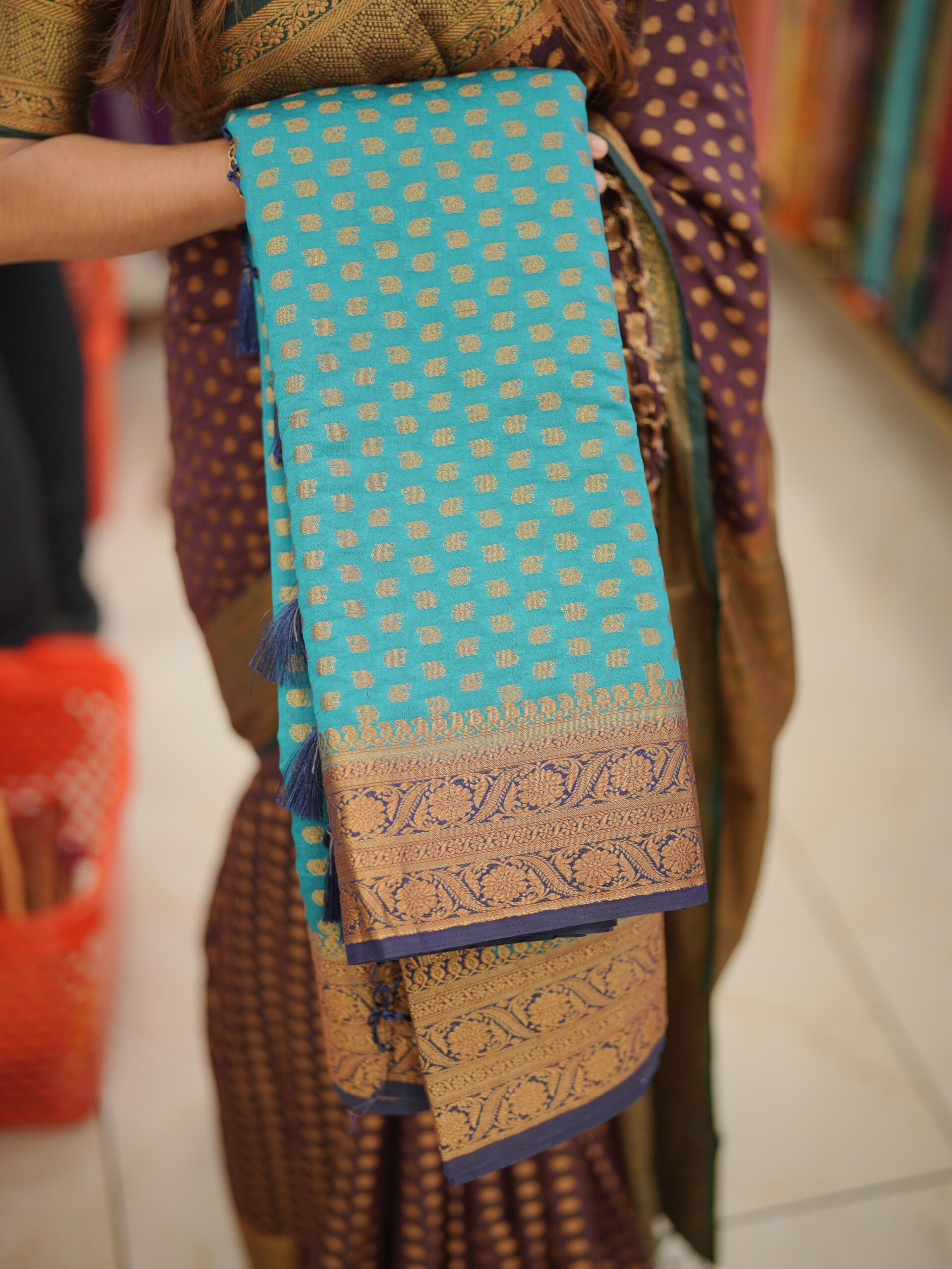 Banarasi saree M1785 - Image 2