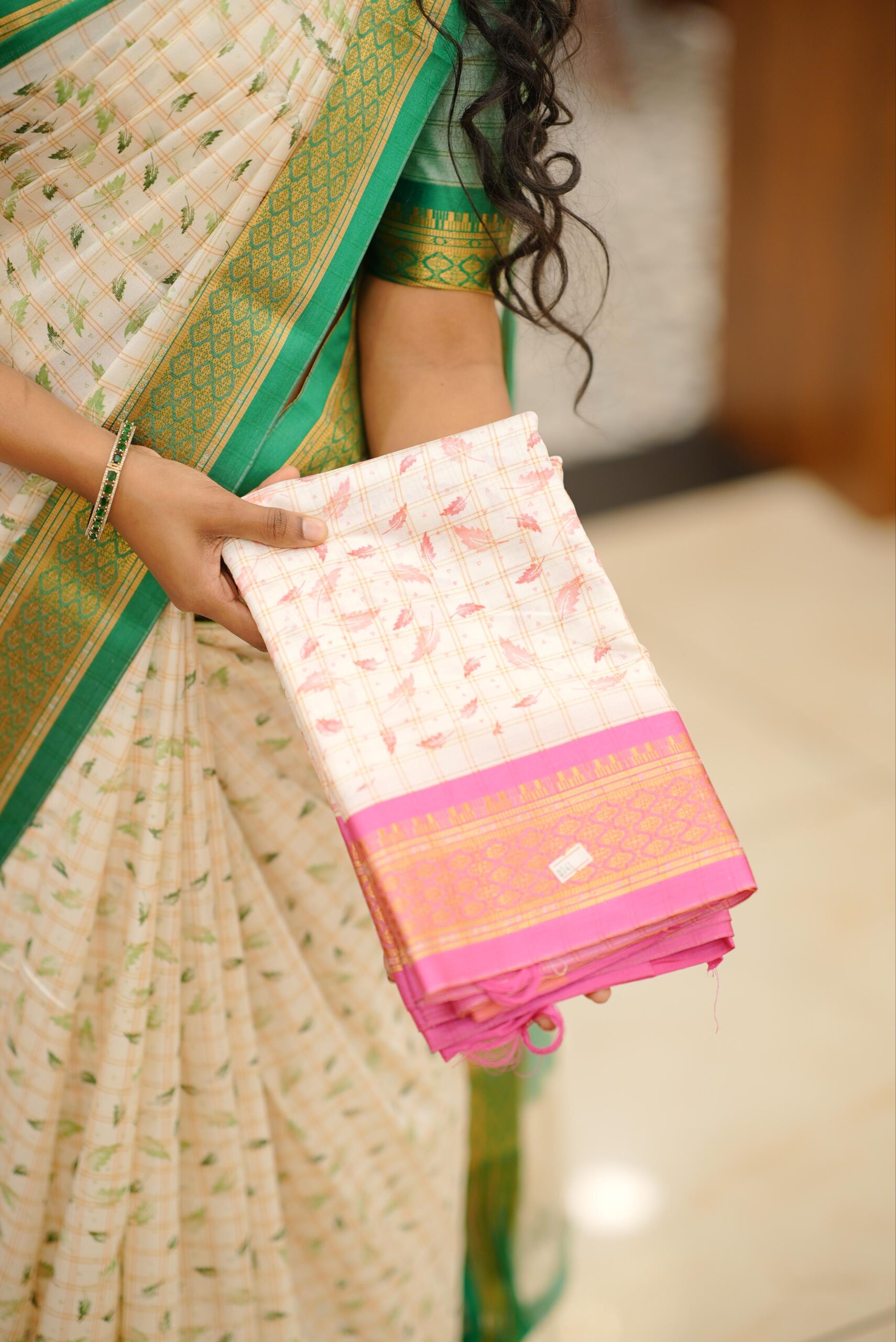 Cotton Saree M1786 - Image 2