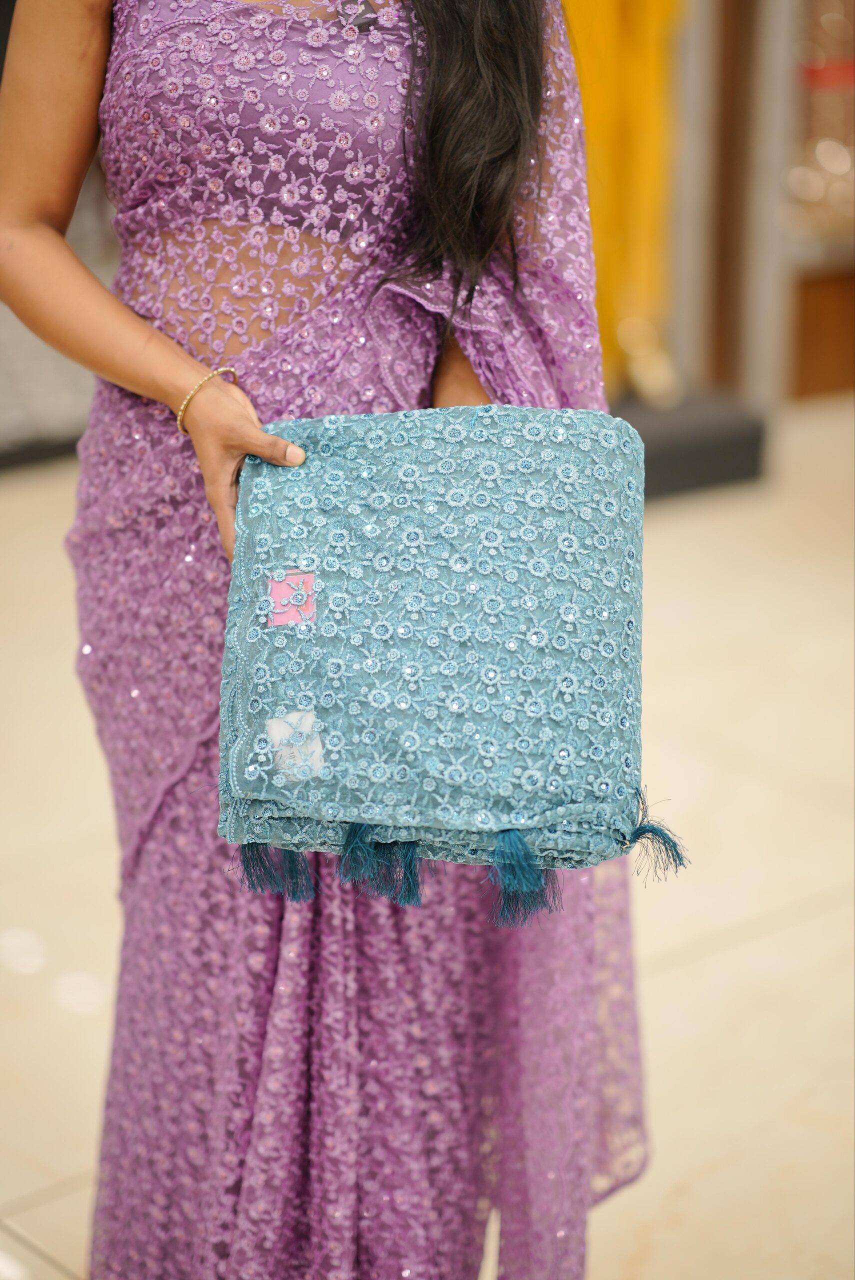 Fancy Saree M1788 - Image 3