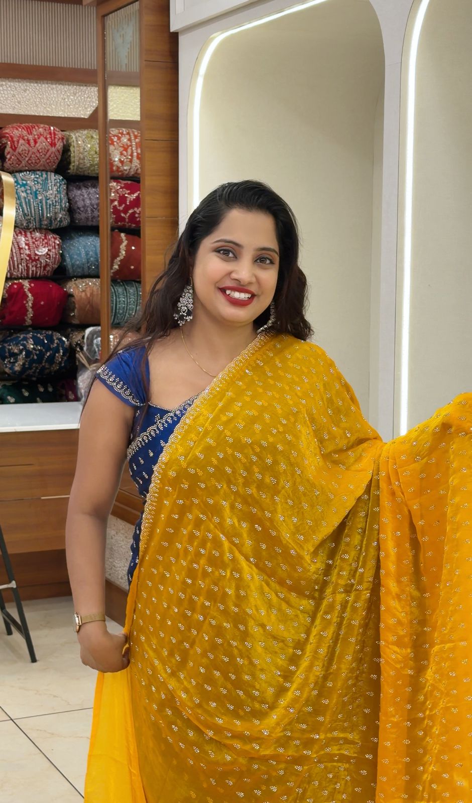 Fancy saree M1791 - Image 5